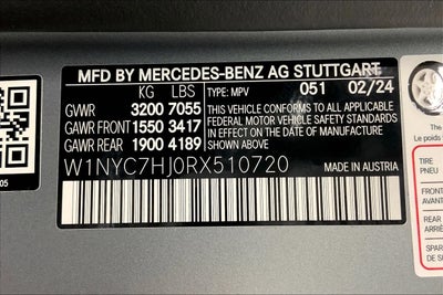2024 Mercedes-Benz G-Class AMG® G 63