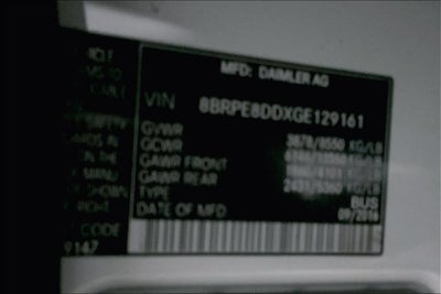 2016 Mercedes-Benz Sprinter RWD 2500 170"