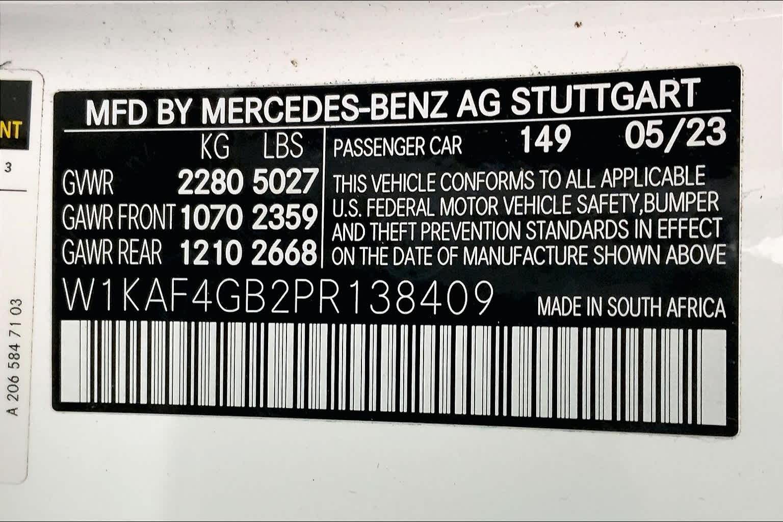 2023 Mercedes-Benz C 300 Sedan