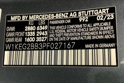 2023 Mercedes-Benz EQE 350+ Sedan