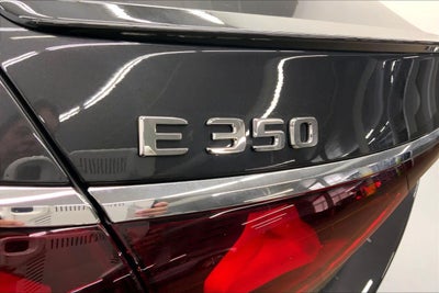 2026 Mercedes-Benz E-Class E 350