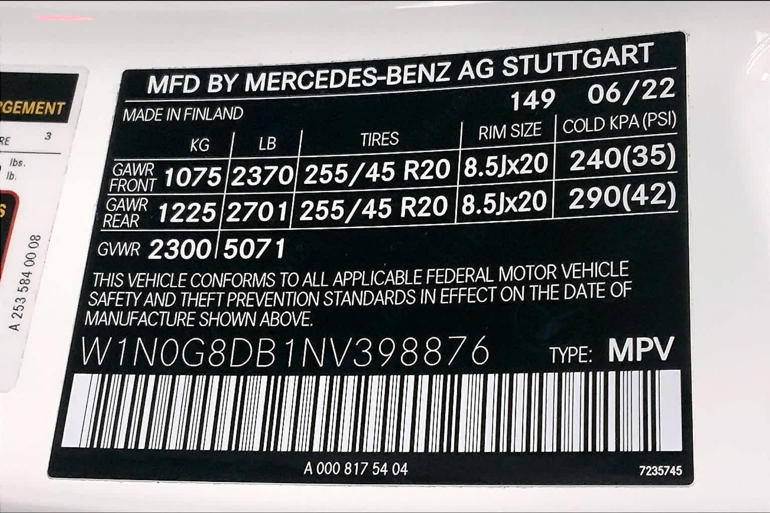 2022 Mercedes-Benz GLC 300 SUV