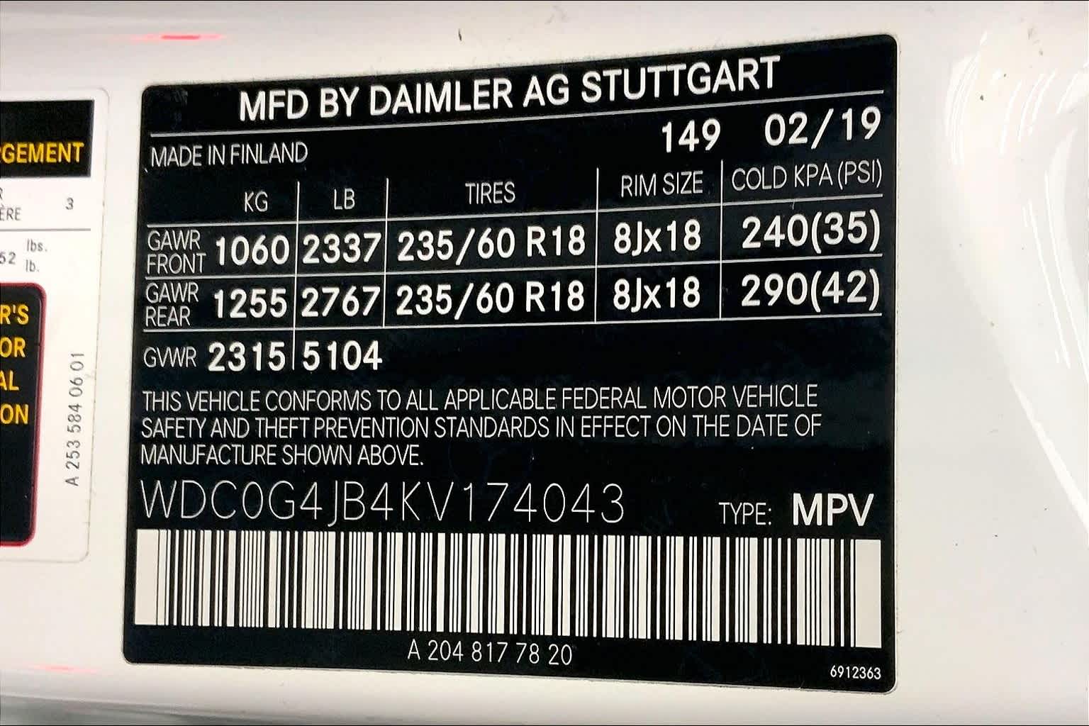 2019 Mercedes-Benz GLC 300 SUV