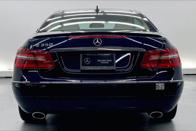 2012 Mercedes-Benz E 350 2dr Cpe RWD