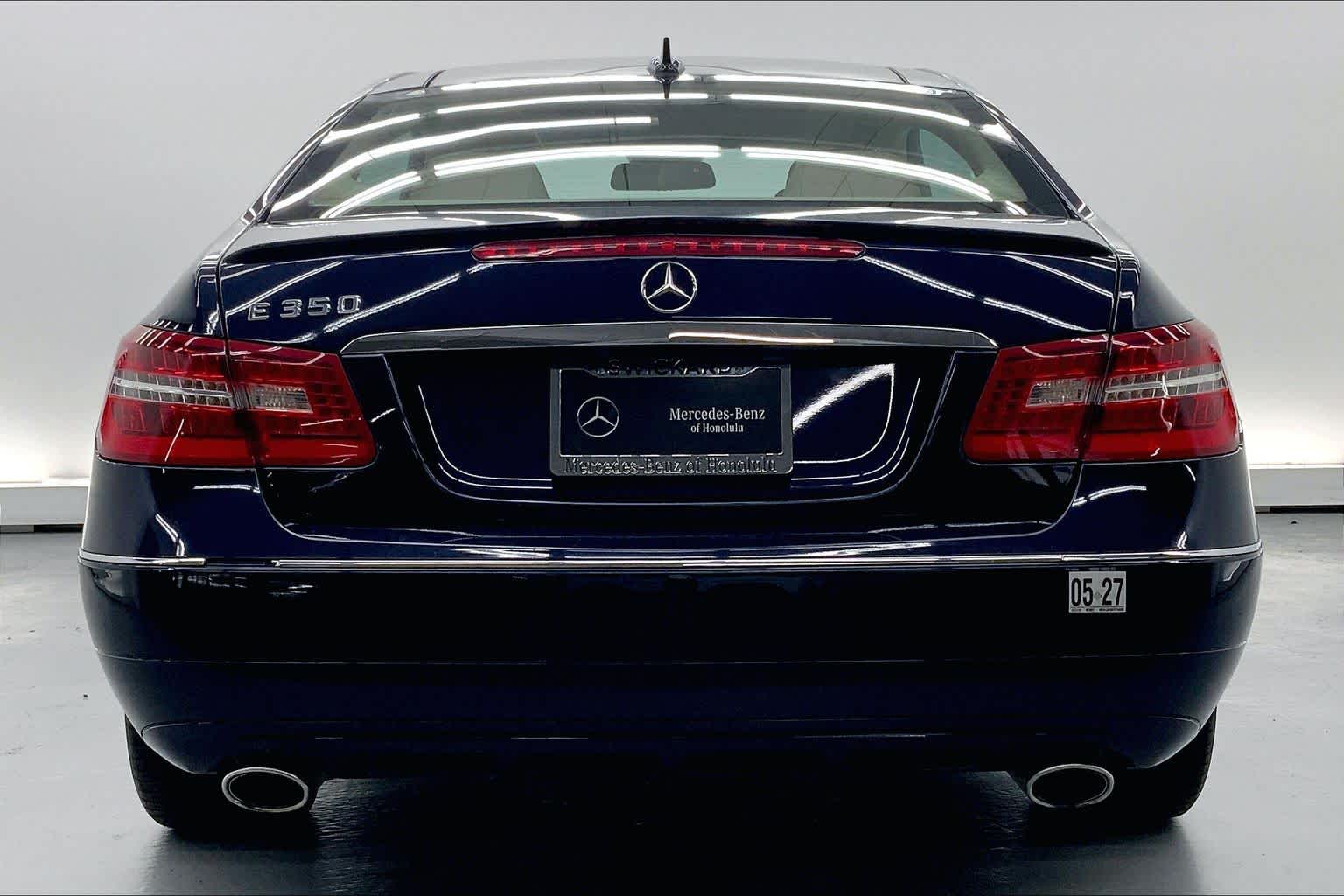 2012 Mercedes-Benz E 350 2dr Cpe RWD
