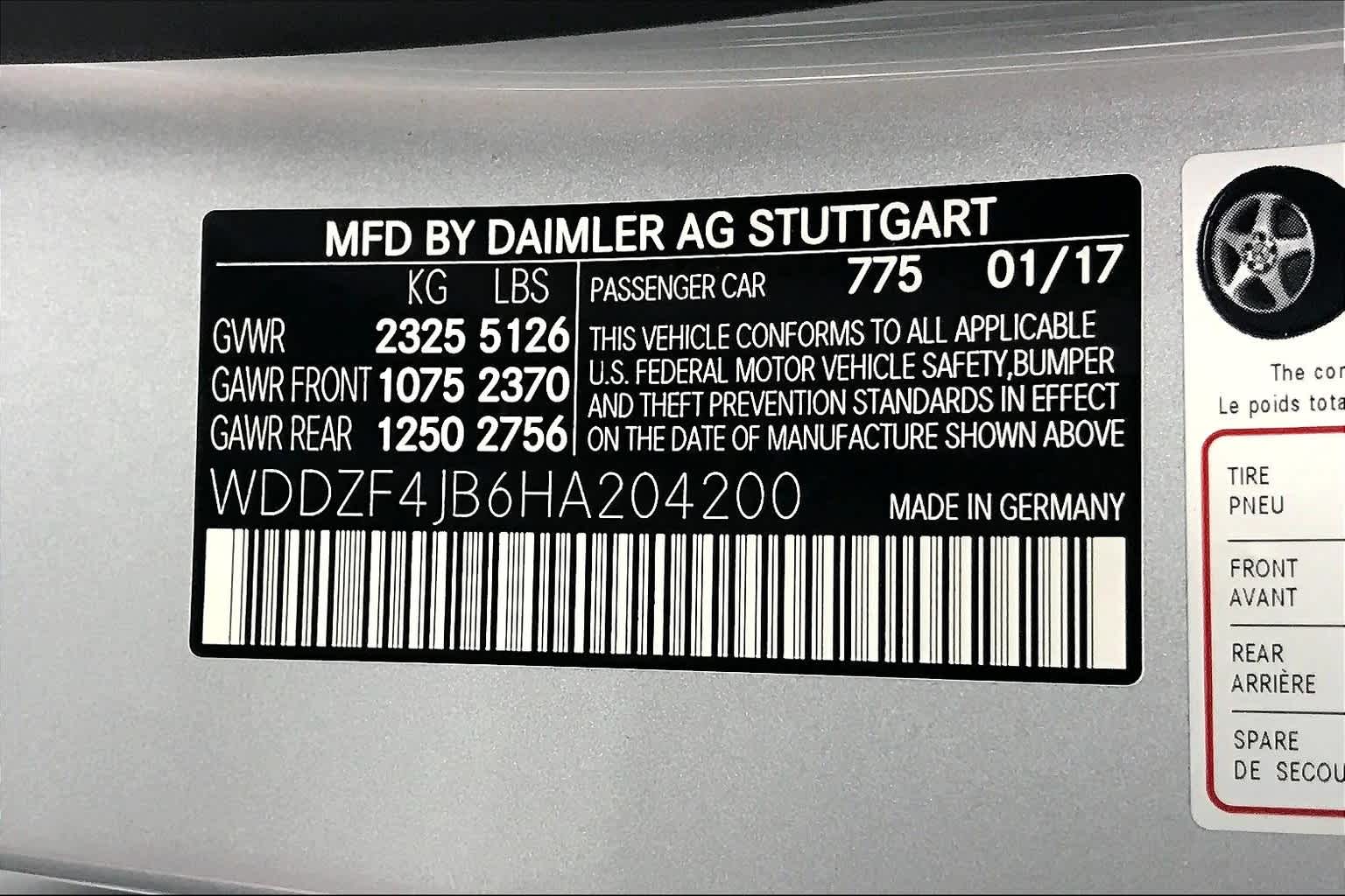 2017 Mercedes-Benz E 300 RWD Sedan