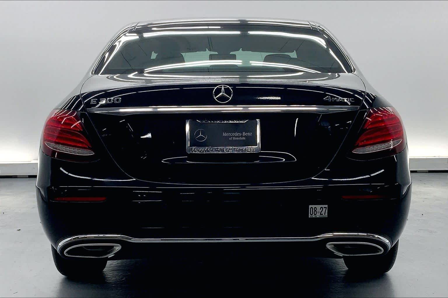 2019 Mercedes-Benz E 300 4MATIC® Sedan