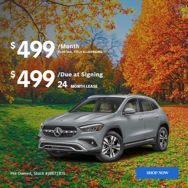 2026 GLA 250: $499/mo