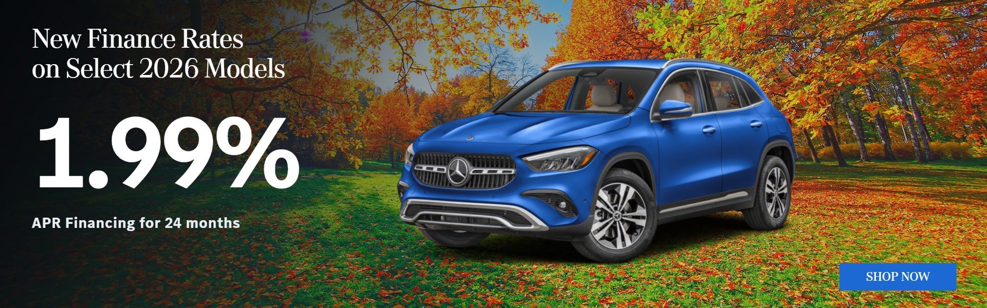 Select 2026 Models: 1.99% APR